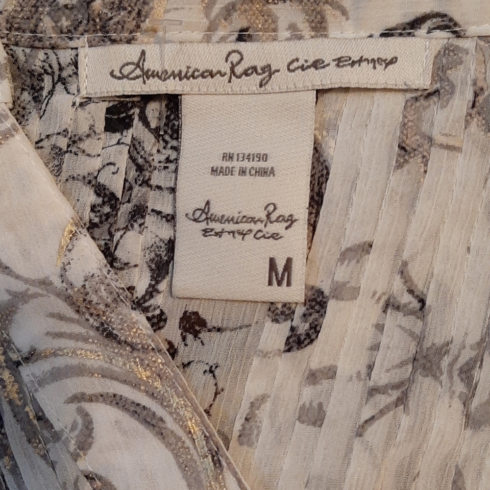 American Rag tunic blouse - Picture 3 of 7